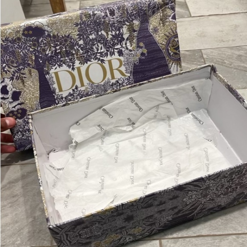 Dior Designer Shoe Box - Picture 1 of 5